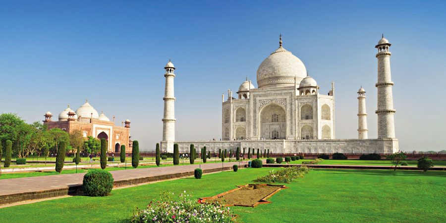 Marvelling at Agra’s majestic Taj Mahal